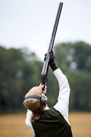 Goodwood Estate partridge shoot