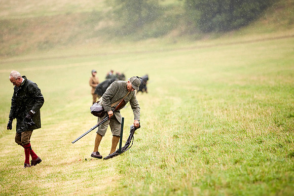 Goodwood Estate partridge shoot