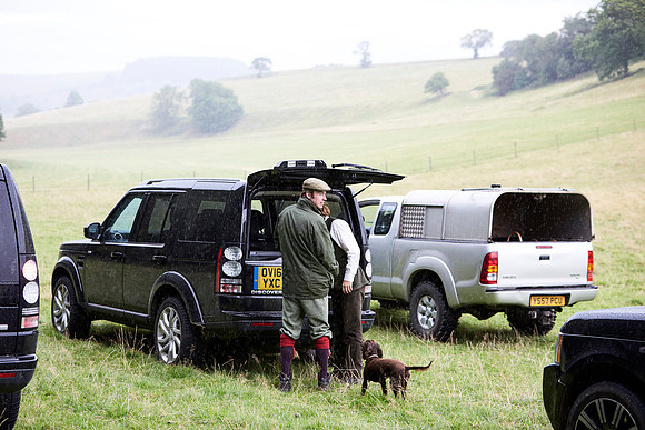Goodwood Estate partridge shoot