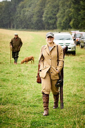 Goodwood Estate partridge shoot