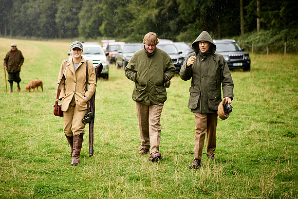 Goodwood Estate partridge shoot