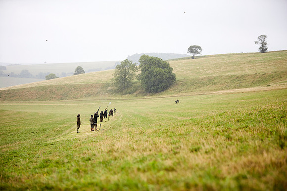 Goodwood Estate partridge shoot