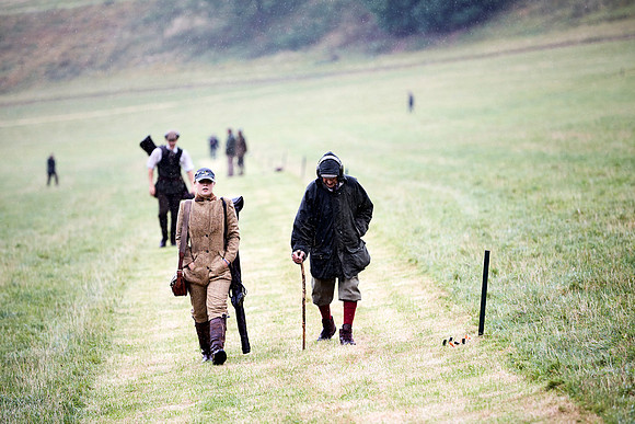 Goodwood Estate partridge shoot