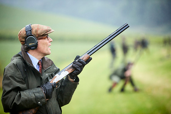 Goodwood Estate partridge shoot