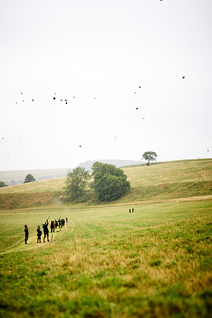 Goodwood Estate partridge shoot
