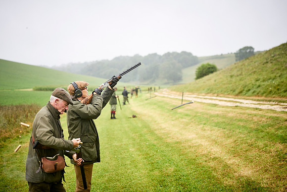 Goodwood Estate partridge shoot