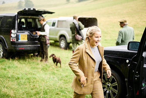 Goodwood Estate partridge shoot