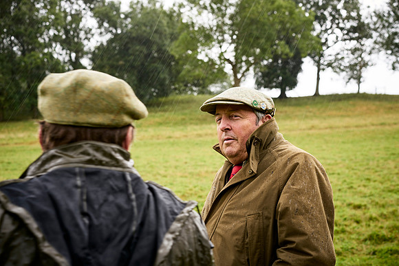 Goodwood Estate partridge shoot