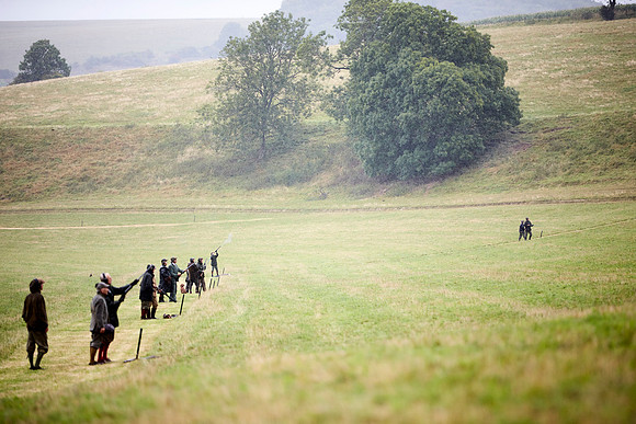 Goodwood Estate partridge shoot