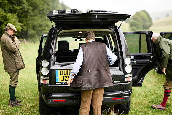 Goodwood Estate partridge shoot