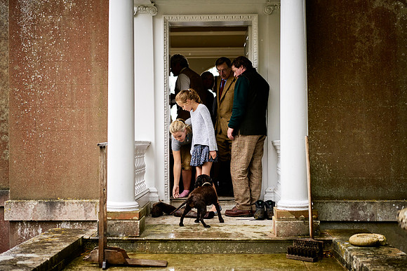 Goodwood Estate partridge shoot