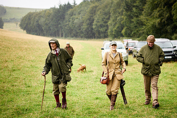 Goodwood Estate partridge shoot