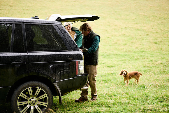 Goodwood Estate partridge shoot