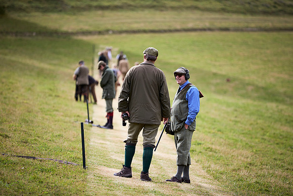 Goodwood Estate partridge shoot