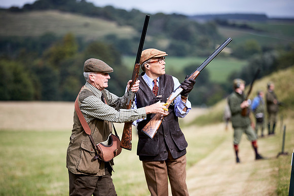 Goodwood Estate partridge shoot
