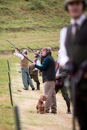 Goodwood Estate partridge shoot