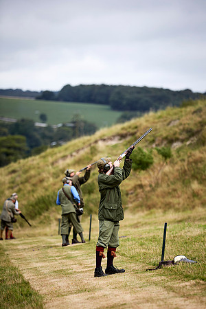 Goodwood Estate partridge shoot