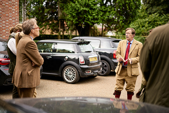 Goodwood Estate partridge shoot