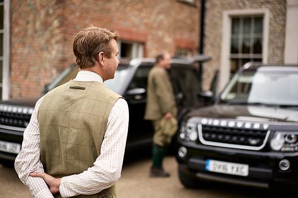 Goodwood Estate partridge shoot