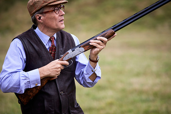 Goodwood Estate partridge shoot