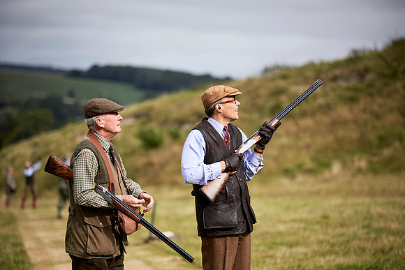 Goodwood Estate partridge shoot