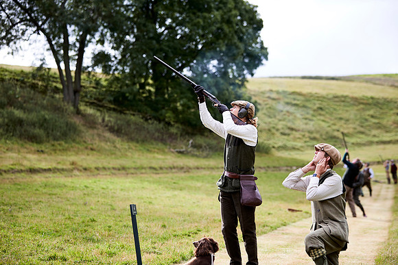 Goodwood Estate partridge shoot