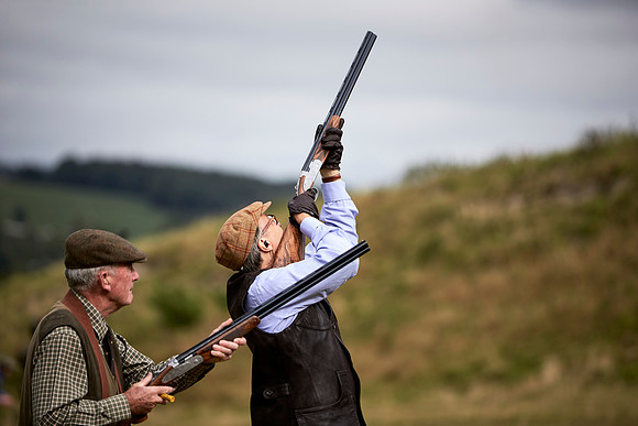 Goodwood Estate partridge shoot