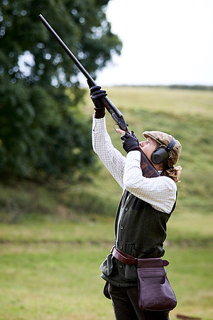 Goodwood Estate partridge shoot