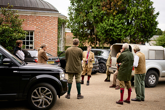 Goodwood Estate partridge shoot