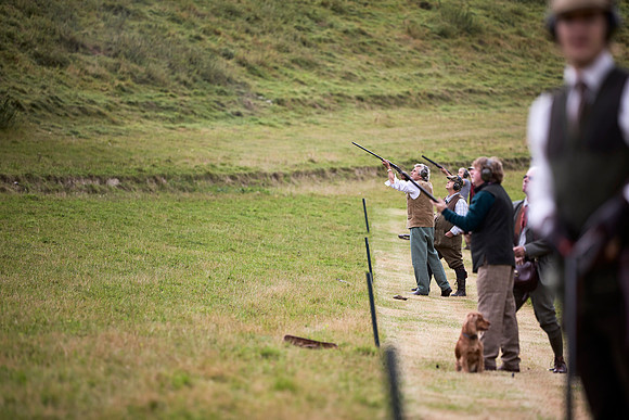Goodwood Estate partridge shoot