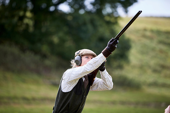 Goodwood Estate partridge shoot