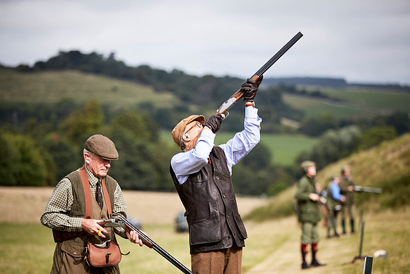 Goodwood Estate partridge shoot