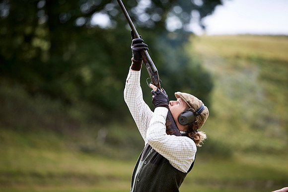 Goodwood Estate partridge shoot