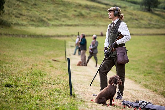 Goodwood Estate partridge shoot