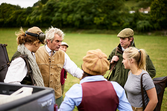 Goodwood Estate partridge shoot