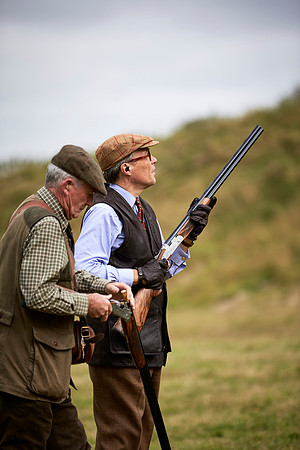 Goodwood Estate partridge shoot