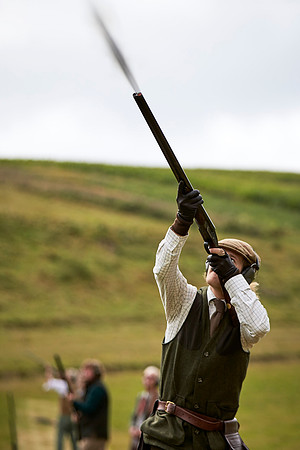 Goodwood Estate partridge shoot