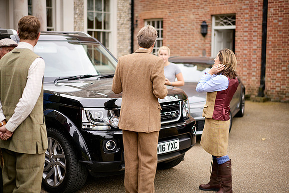 Goodwood Estate partridge shoot