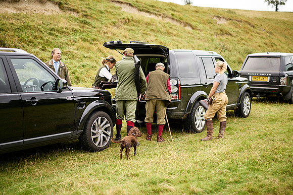Goodwood Estate partridge shoot