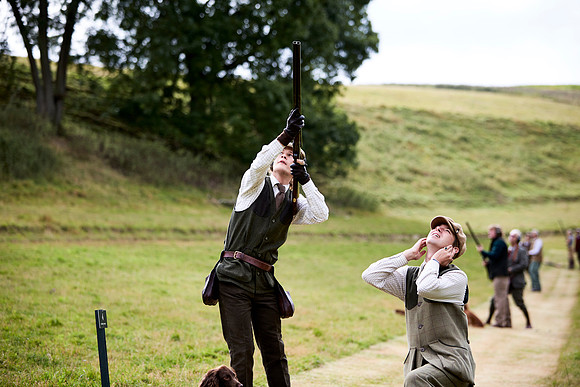 Goodwood Estate partridge shoot