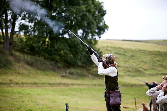 Goodwood Estate partridge shoot