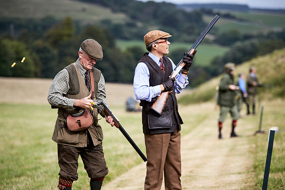 Goodwood Estate partridge shoot