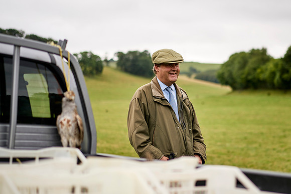Goodwood Estate partridge shoot