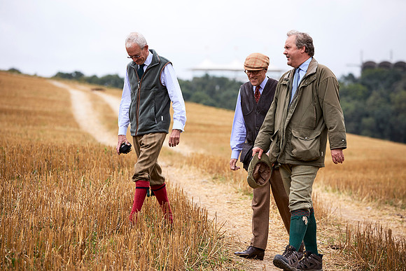 Goodwood Estate partridge shoot