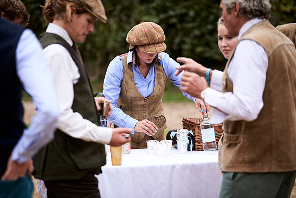 Goodwood Estate partridge shoot