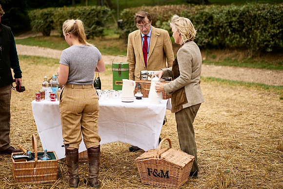 Goodwood Estate partridge shoot