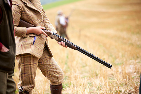 Goodwood Estate partridge shoot