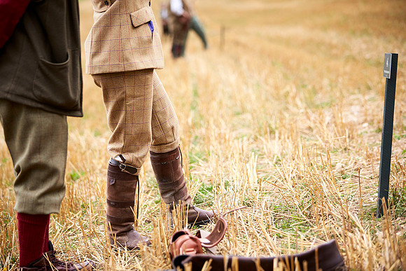 Goodwood Estate partridge shoot