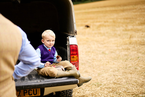 Goodwood Estate partridge shoot