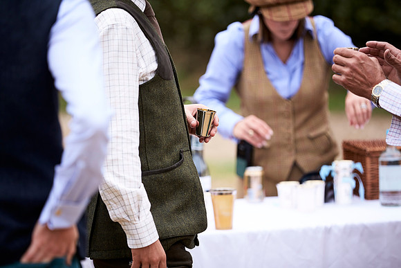 Goodwood Estate partridge shoot